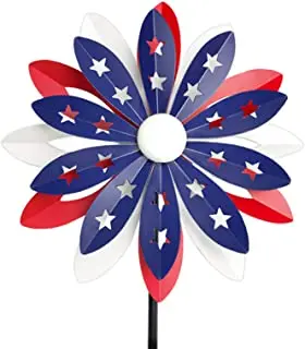 garden metal wind hand made spinners from india