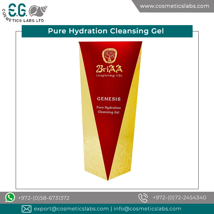 Certified OEM Supplier Selling Natural Ingredients Face Care Pure Hydration Cleansing Gel- Genesis