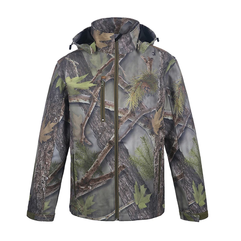 
 Военная Тактическая водонепроницаемая куртка, армейская форма, Охотничья мягкая куртка для леса  