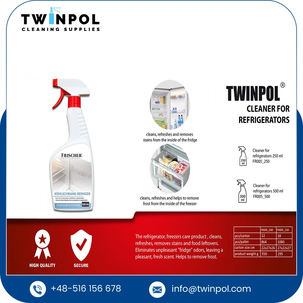 Mass Production Of Powerful Dirt & Stain Removal Fridge & Freezer Cleaning Solution With OEM/ODM Services At Great Range