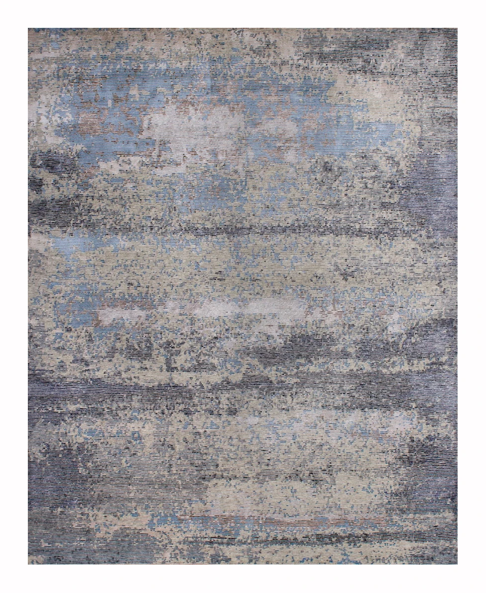 ABSTRACT DESIGN HANDMADE BAMBOO SILK CARPET 2021