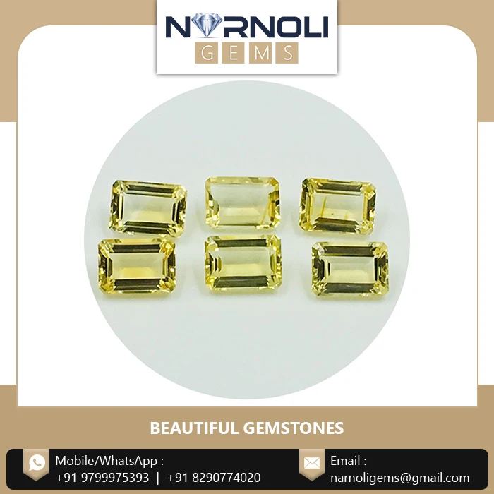 High Quality Amethyst Octagon 14 X 10 mm Semiprecious Purple Color Gemstone For Sale Jewelry Decor Gemstone