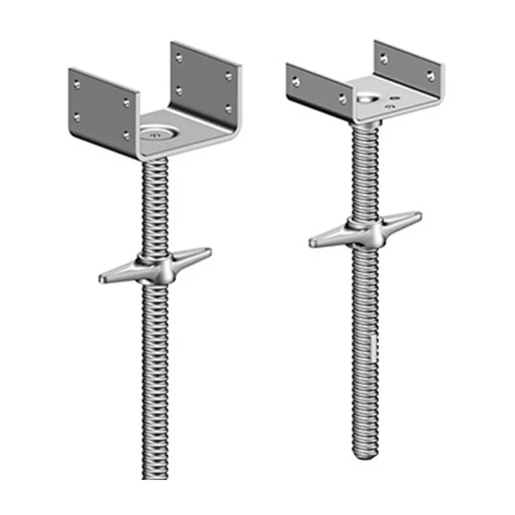 Высокое качество Крепеж под заказ гальванизированный U-образный регулируемый домкрат