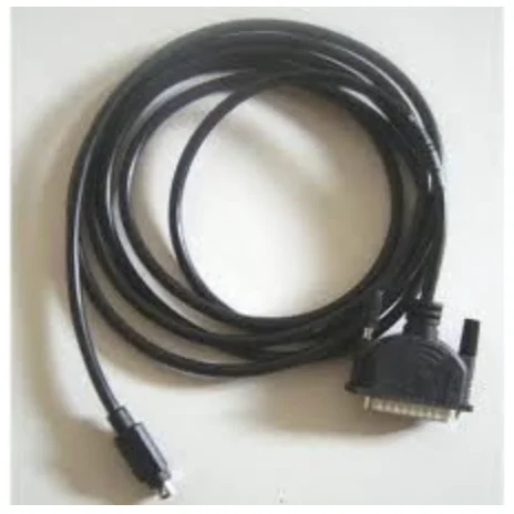 Uni-Telway/Modbus serial link - L = 2.5 m - 1 male mini DIN + 1 male SUB-D