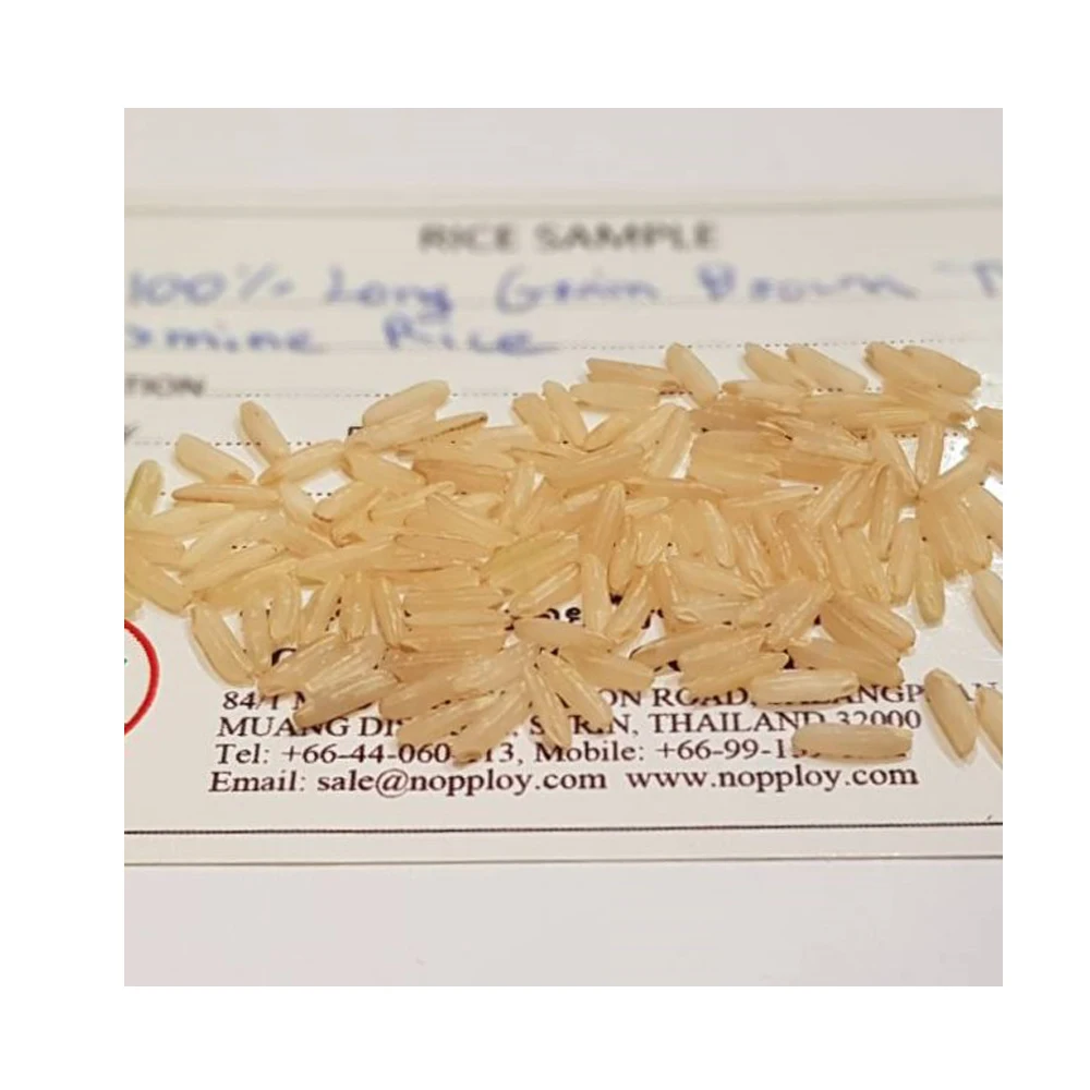 High Quality Pigeon Brand Brown Thai Jasmine Rice packed in 1 kg,  Vacuum bag (20 bags in a carton) From Thailand