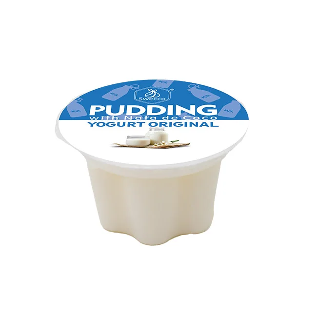 Продажа оптом оригинальный ароматизатор йогурт пудинг здоровое молоко закуски растворимый лучше всего подобрать охлажденное питание волокно