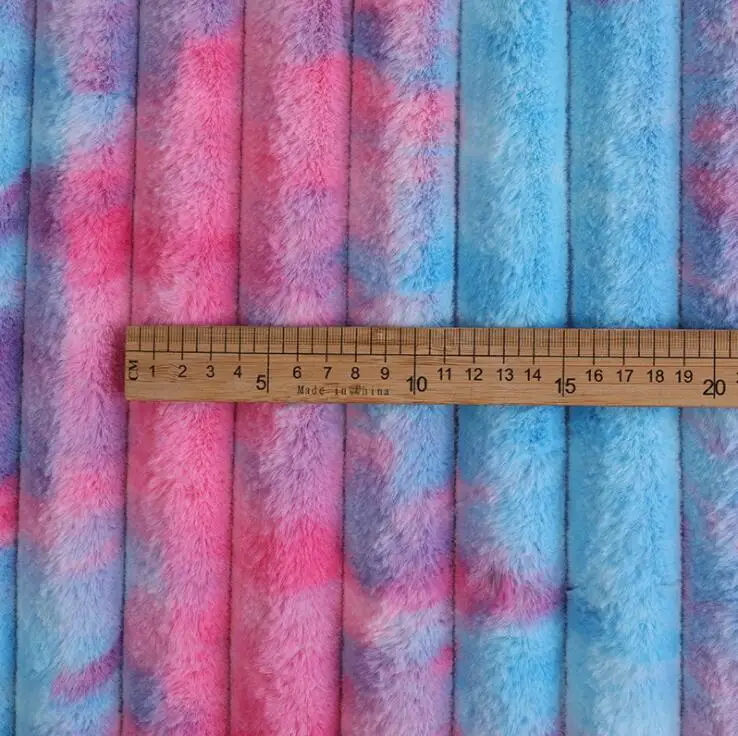 Дешевая искусственная меховая ткань по низкой цене одеяло из искусственного меха плюшевый мишка