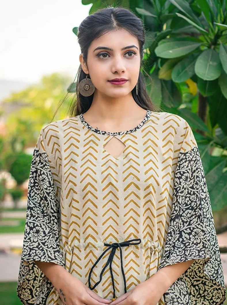 Женский Повседневный кафтан в стиле бохо Пляжная накидка до колен с короткими рукавами завязкой на талии и принтом лето 2021