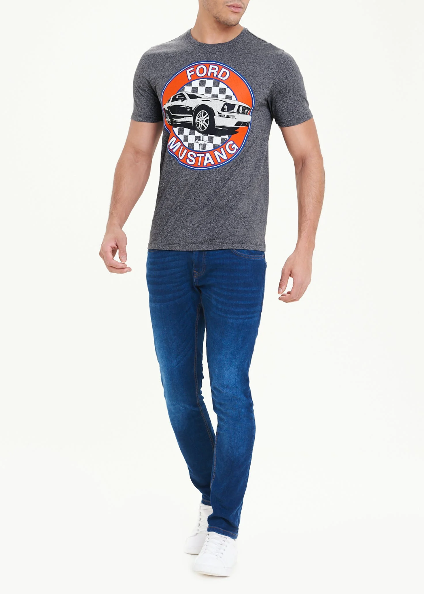 Men New Arrival Ford Mustang Printed T-Shirts