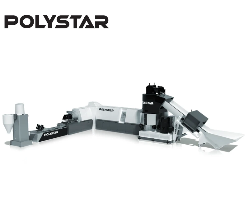 Машина для переработки моющихся хлопьев