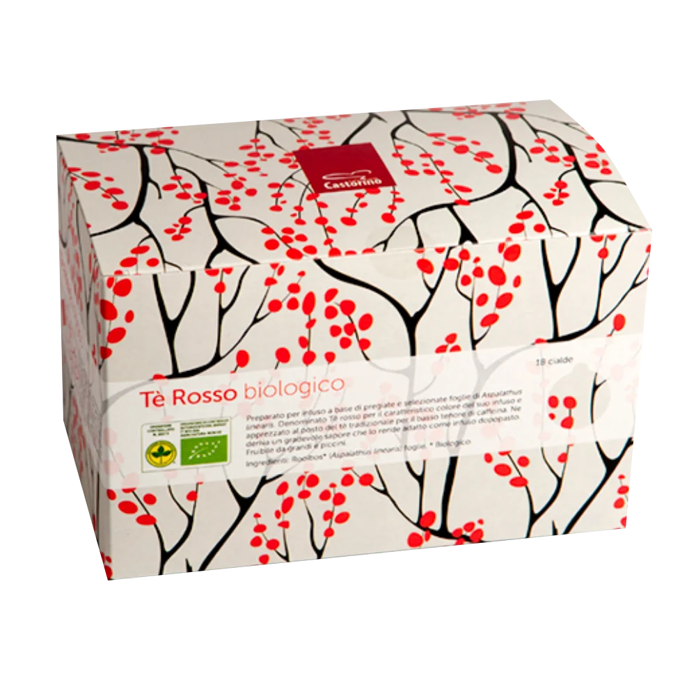 Premium Quality BIO Red Tea Rooibos Capsules Caffe Castorino for home / HO.RE.CA.