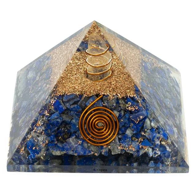 Wholesale Natural Lapis Lazuli Cheap Price Orgone Pyramid Buy From N H Agate