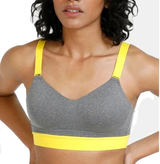 Outdoor stylish women sports bra 2021 Wholesale polyester spandex sports bra