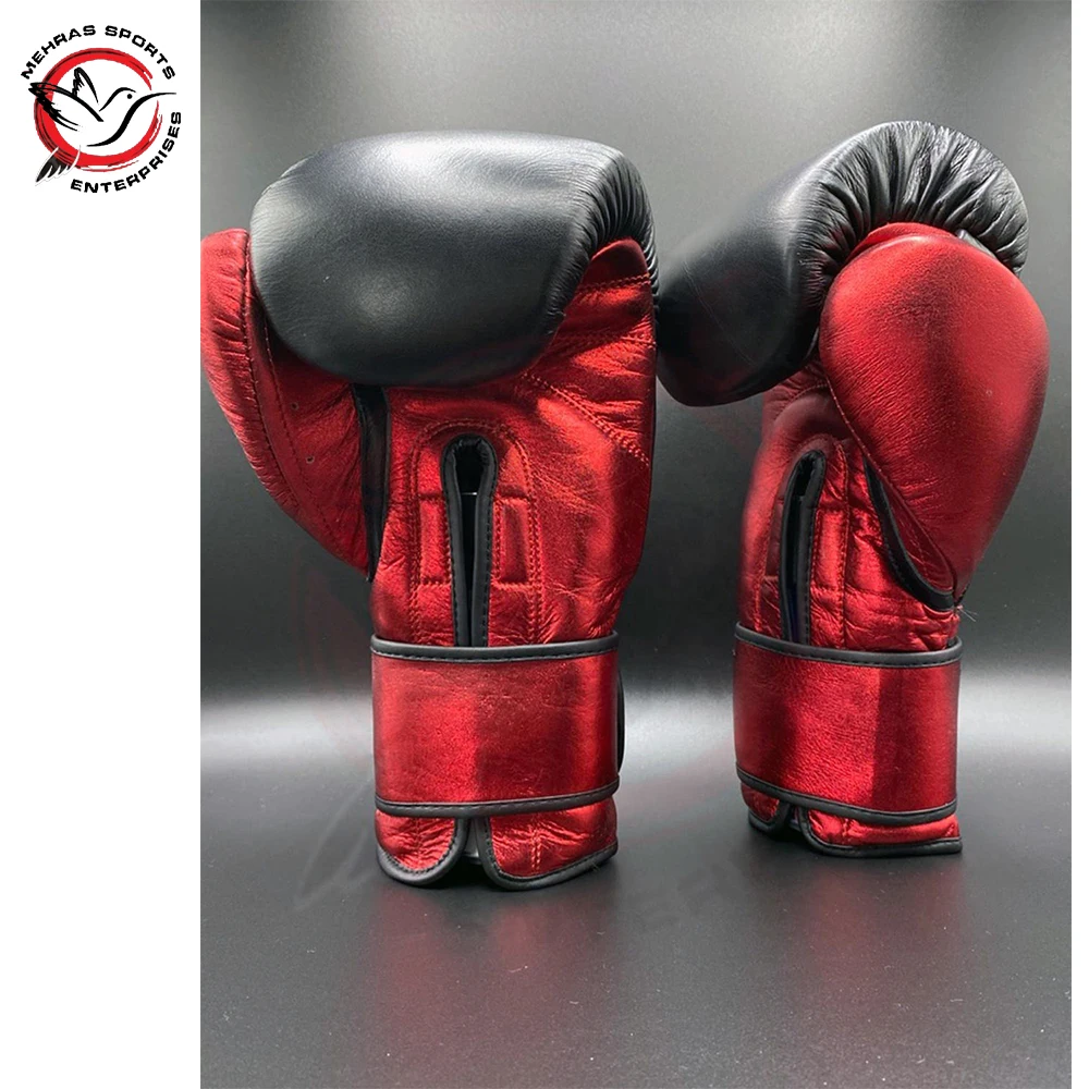 Боксерские перчатки, блестящие спортивные боксерские перчатки из микрофибры для тренировок и соревнований, боксерские перчатки из высококачественного материала