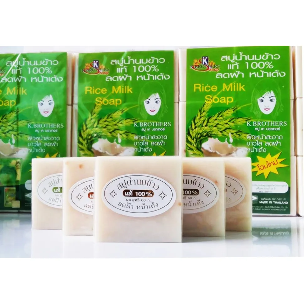 
Rice Milk Soap Natural Thai Handmade product 