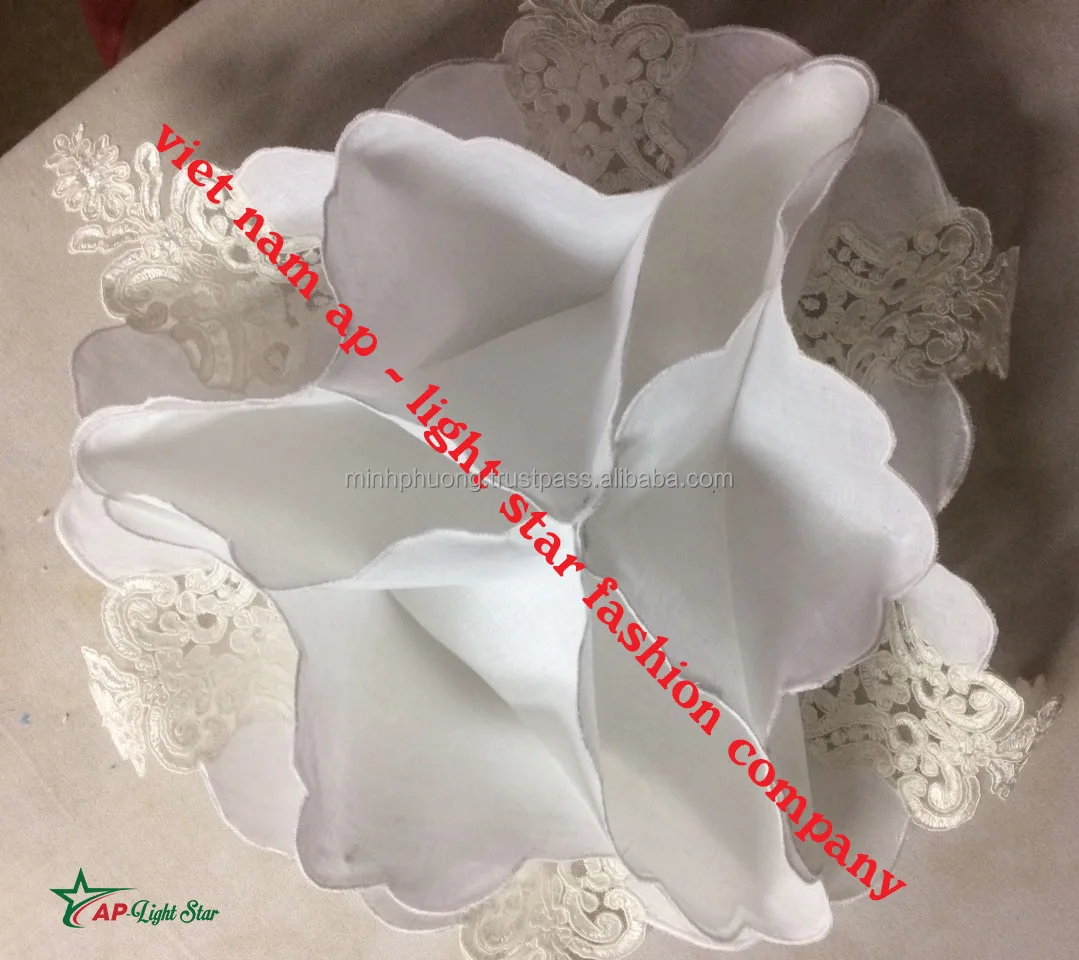 Вьетнамские салфетки с вышивкой счастливы для всех