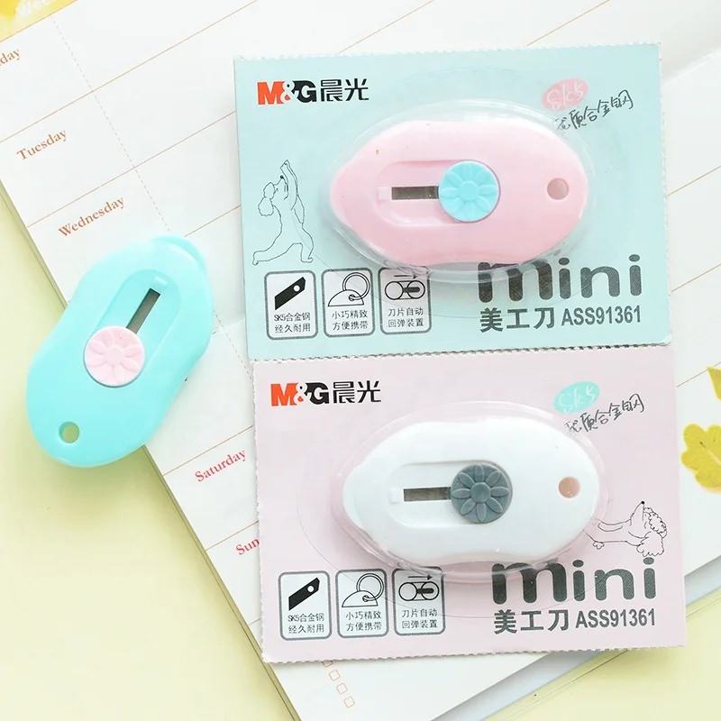Hot Selling M&G Mini Cute Utility knife For Office Supplies