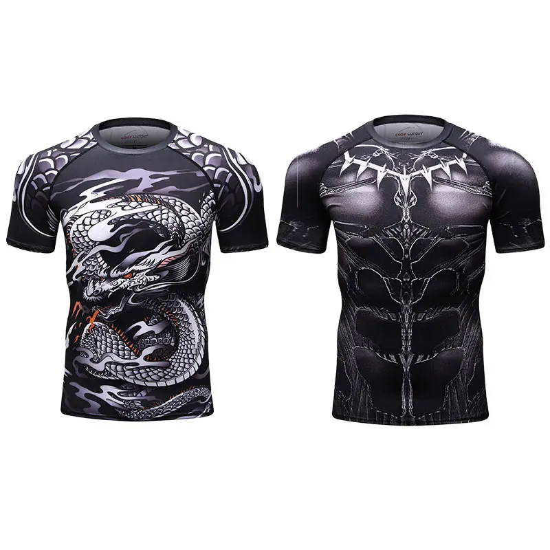 Стильный дизайн ваш собственный Bjj спортивная одежда сублимированная Спортивная для мужчин