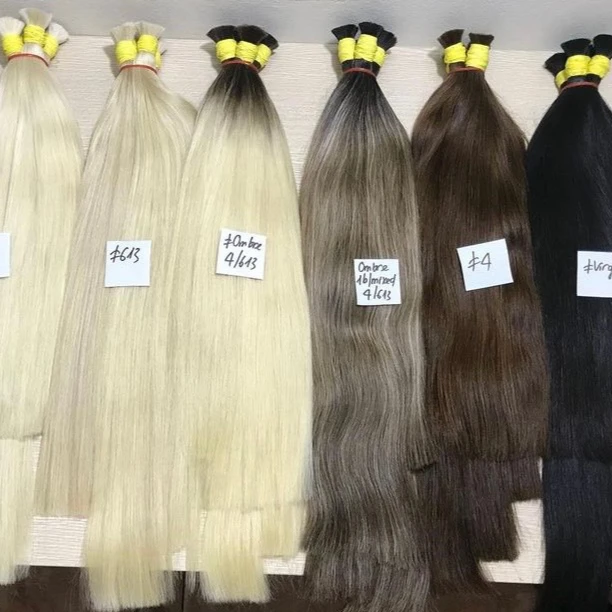 
Вьетнамские натуральные 100% человеческие волосы для наращивания-волосы ANGELHAIR россыпью 