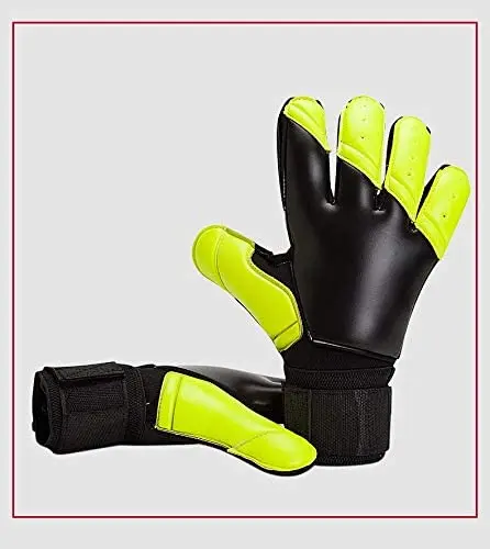 Dexam Profession Leather Goalkeeping Gloves Training Football Goalie Soccer Gloves Available In Bright Eye-Catching Colors
