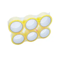 single-side coated acrylic tape Printed Tan Bopp Adhesive Packing In Adhesive Tape