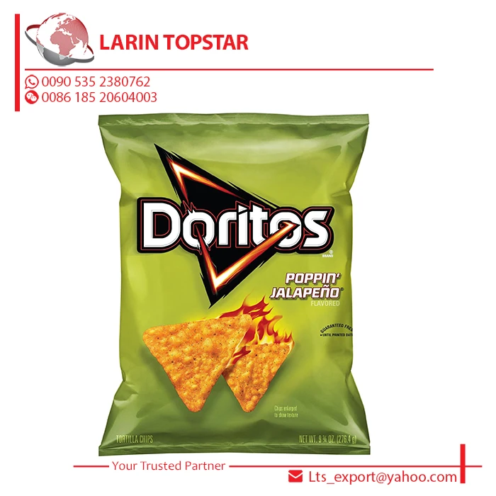 Doritos Poppin Jalapeno Flavored Tortilla Chips