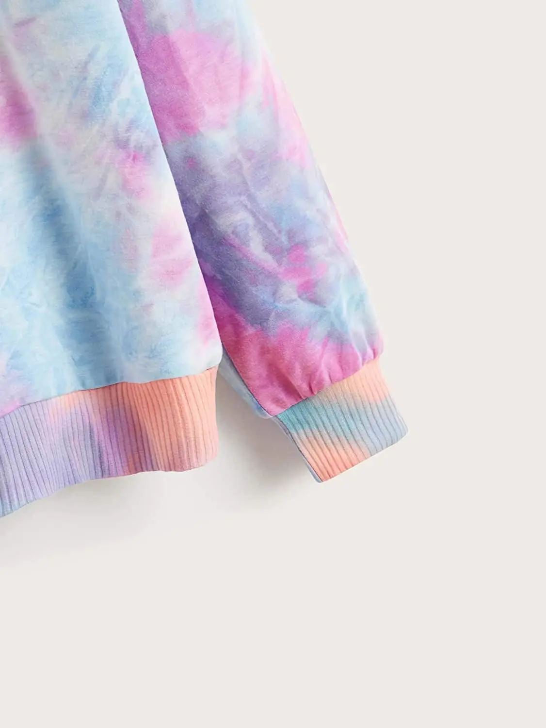 women drop shoulder hoodie tie dye stylish & cool women female hoodies custom made design logo