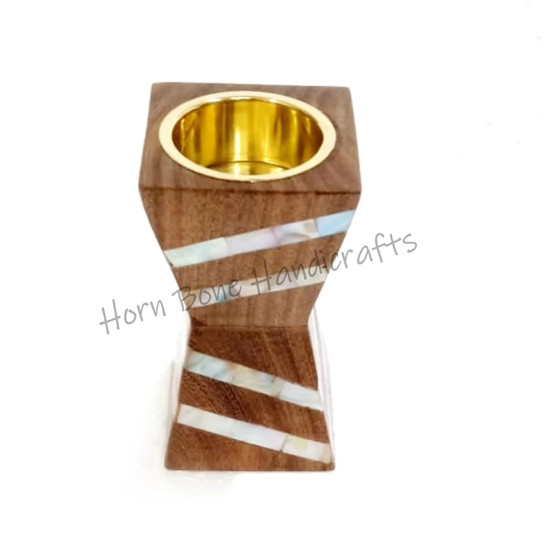 Handmade Mother of Pearl Wooden Crafts Bakhoor Burners | Ramadan and Eid Charcoal Portable Mubkhara/ Madkhan Wood Bakhoor Burner