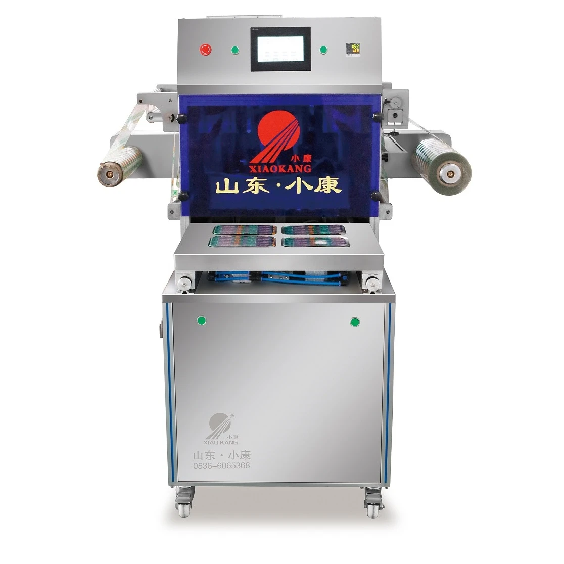 Semi Automatic MAP Tray Sealing Machine for food