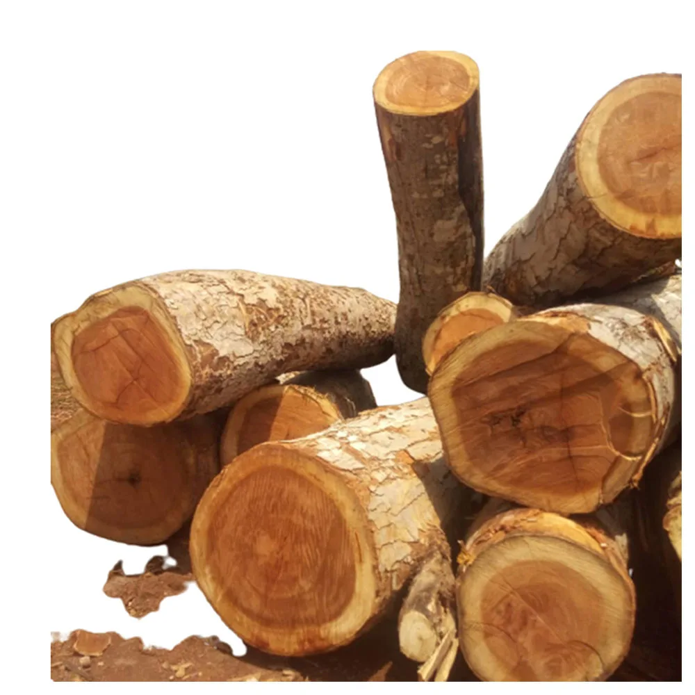 Senya Timber Logs High Quality Senya Wood Hard Teak Round Wood Log