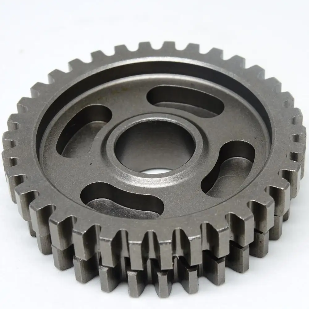 CNC Made Spur Double Gear Disk for Motorcycle Transmission Parts