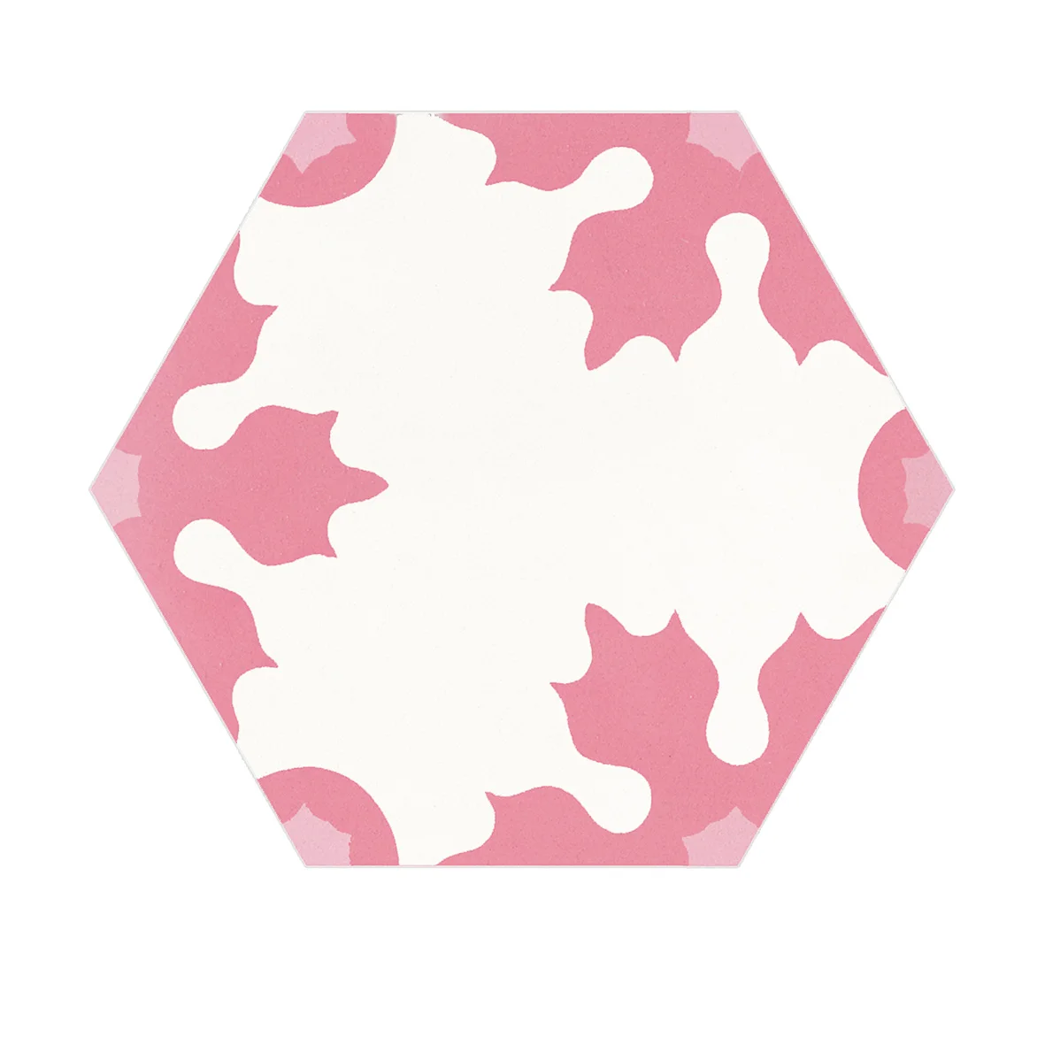 Hexagon cement tiles 230x200x16mm