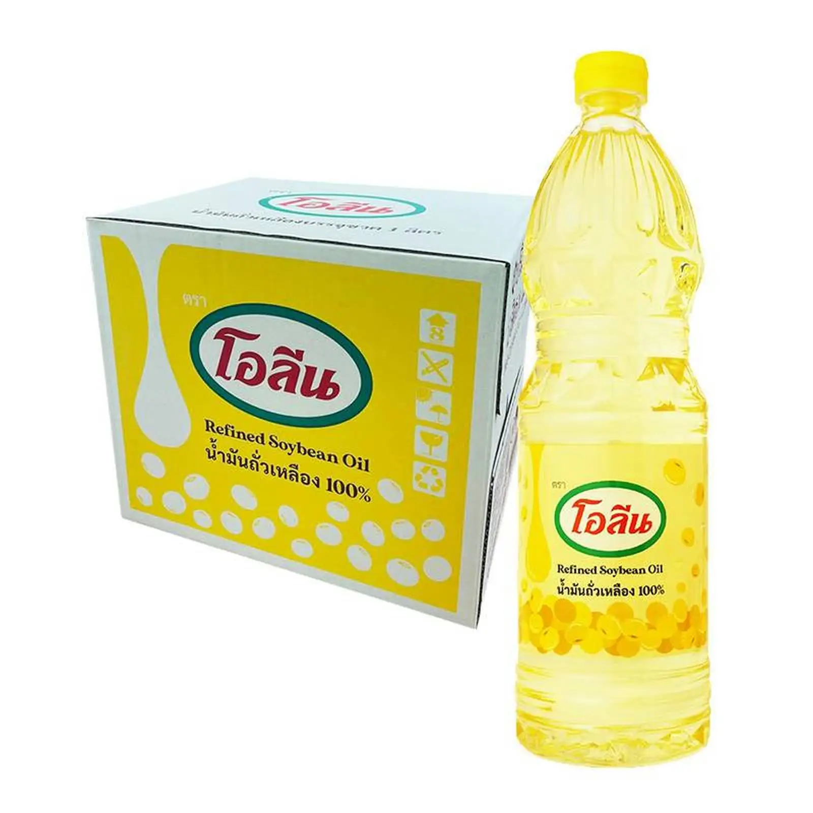 Olean BRAND Refined soybean oil that extract from 100% soybean.