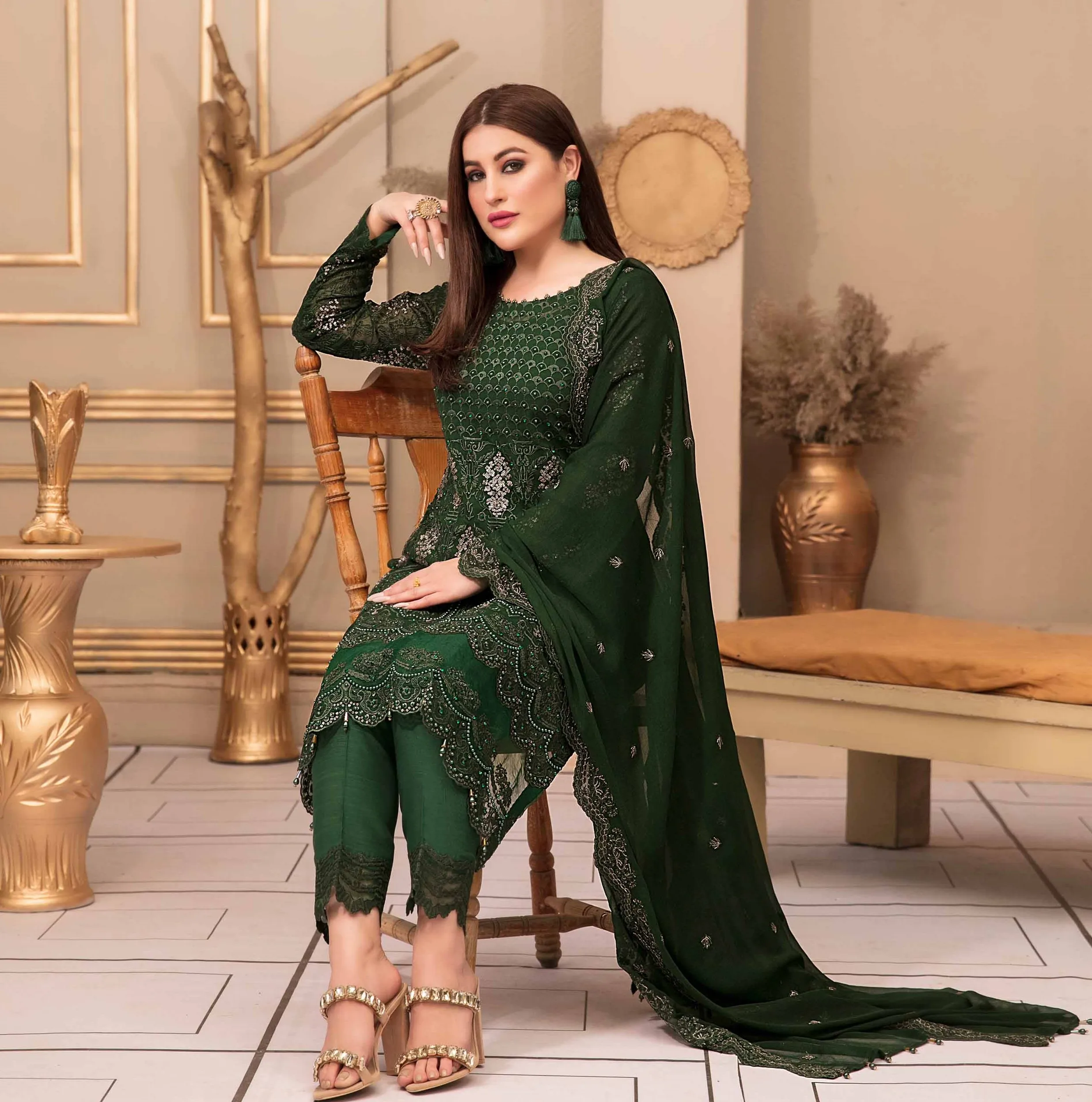  Маскарадные платья Shafoon костюм из 3 предметов Masoori свадебный дизайн сальвар камиз маскарадная работа