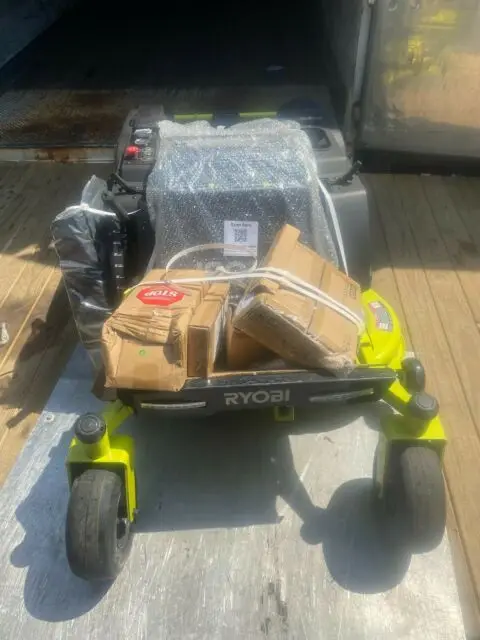 ORIGINAL AUTHENTIC RYOBISS 100 AH 42 ZERO TURN ELECTRIC RIDING MOWER