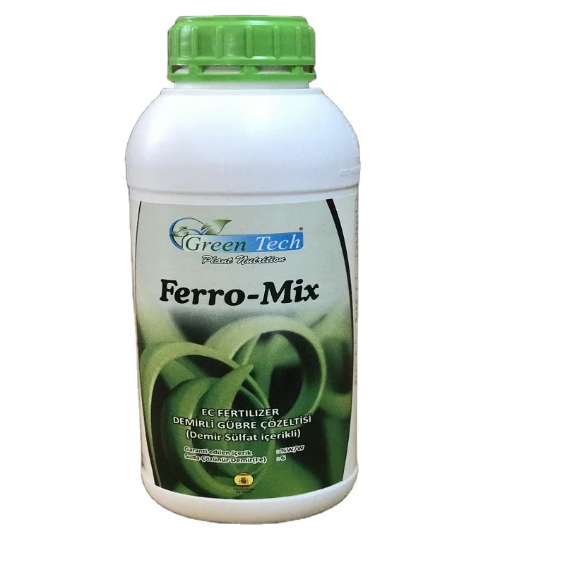 GREEN TECH FERRO-MIX - Fertilizer Solution With Iron Content - EC Fertilizer - Liquid Fertilizer