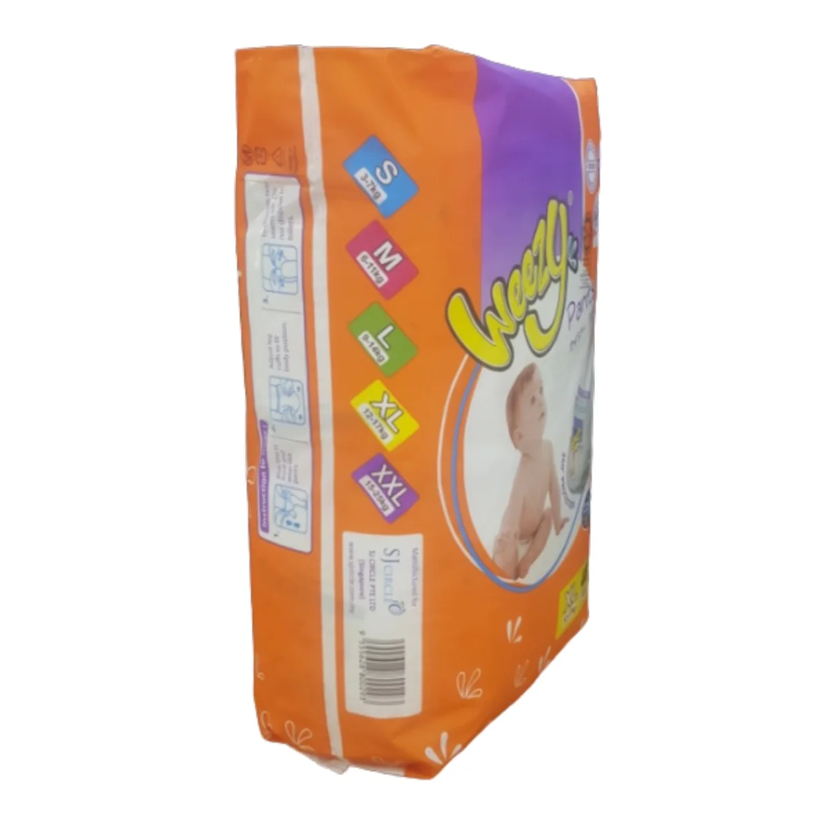 Baby Diaper Breathable Baby Pants Diapers Disposable Baby Nappies with Super High Absorbency Level