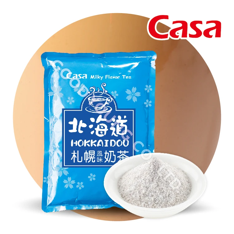 Good Young Tea Bubble Tea Ingredients Supplier Hokkaidou Instant Flavor Milktea Powder