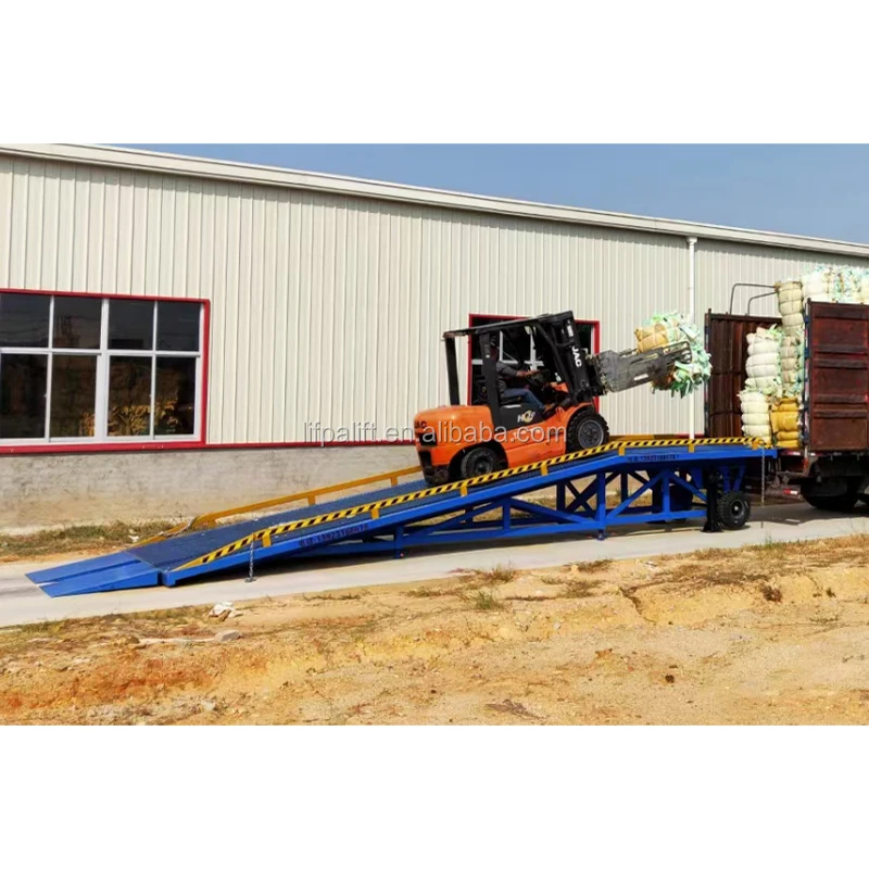 Mobile Adjustable Ramp System Portable Loading Ramp for Van