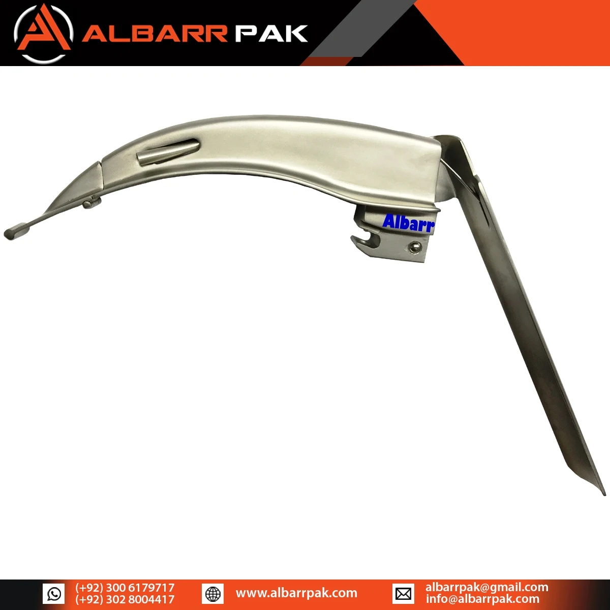 
Macintosh Fiber Optic flexible Laryngoscope Set 