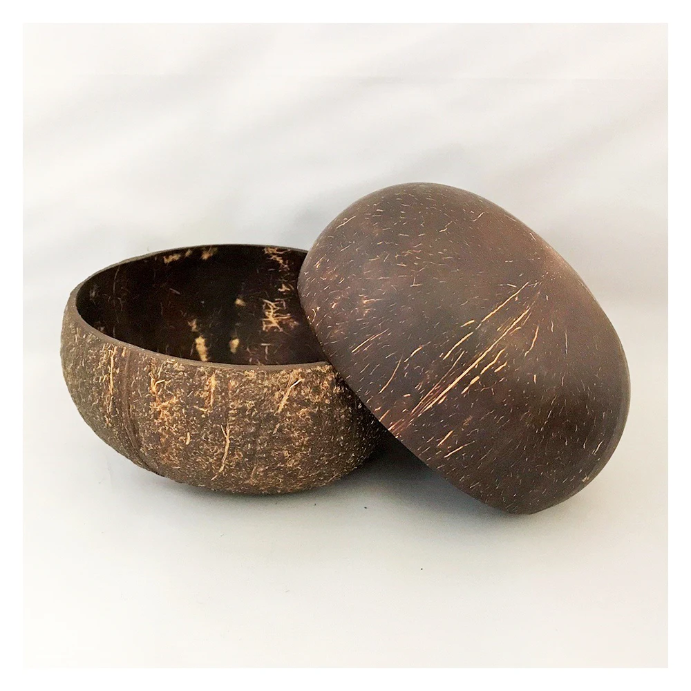 Coconut Bowl Bowl Wholesale Custom Design Logo Shell Shape Eco Friendly Coconut Bowl