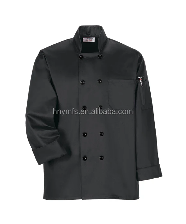 Sushi Japanese restaurant work uniforms black Chef Coats