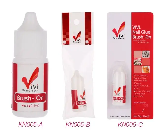 Корейский VIVI клей для ногтей 3g тип кисти
