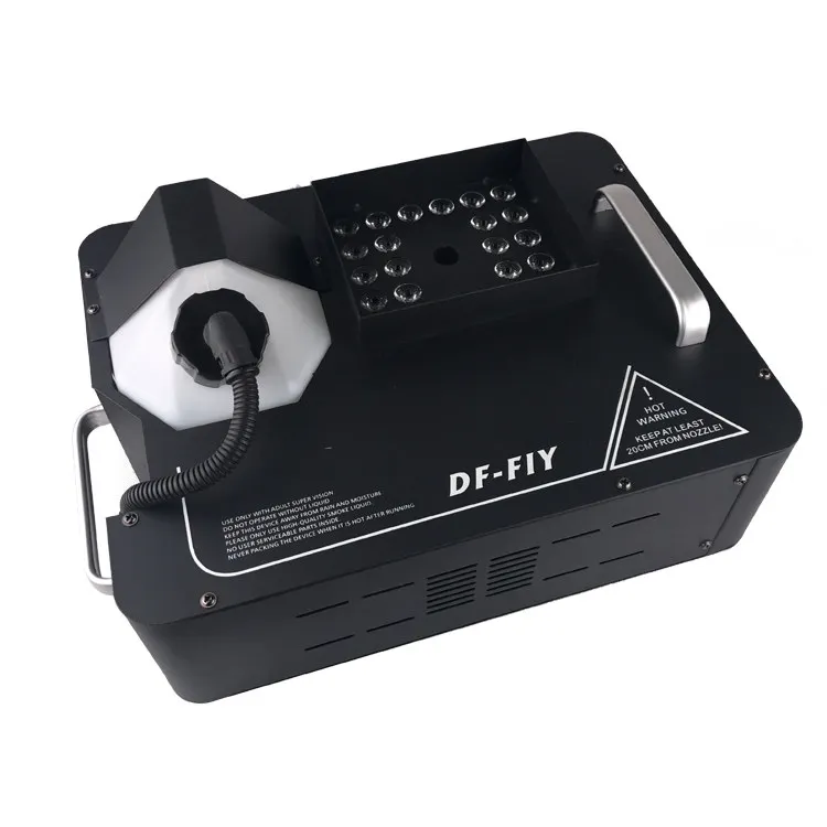 Best Price Smoke Machine 24 pcs R G B Led 1500 W Fog Machine for wedding part