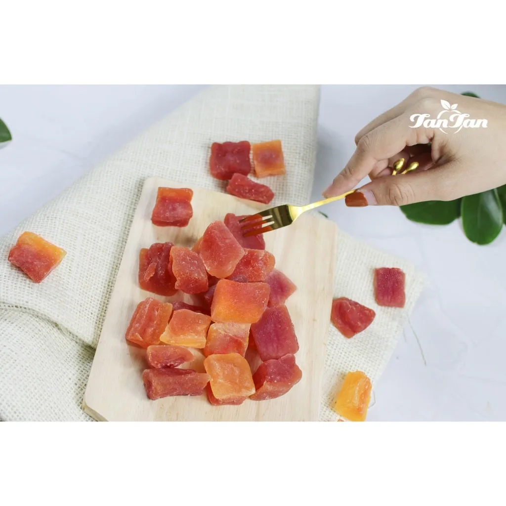 Dried Fruit Dried Papaya Low Sugar High Quality 100% Natural  OEM Professional From Thailand 2021