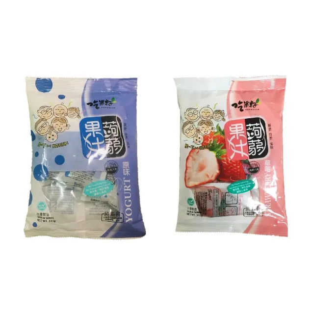 Wholesale price Taiwan Jeagueijih Natural Konjac Jelly : Yogurt and Strawberry 312g