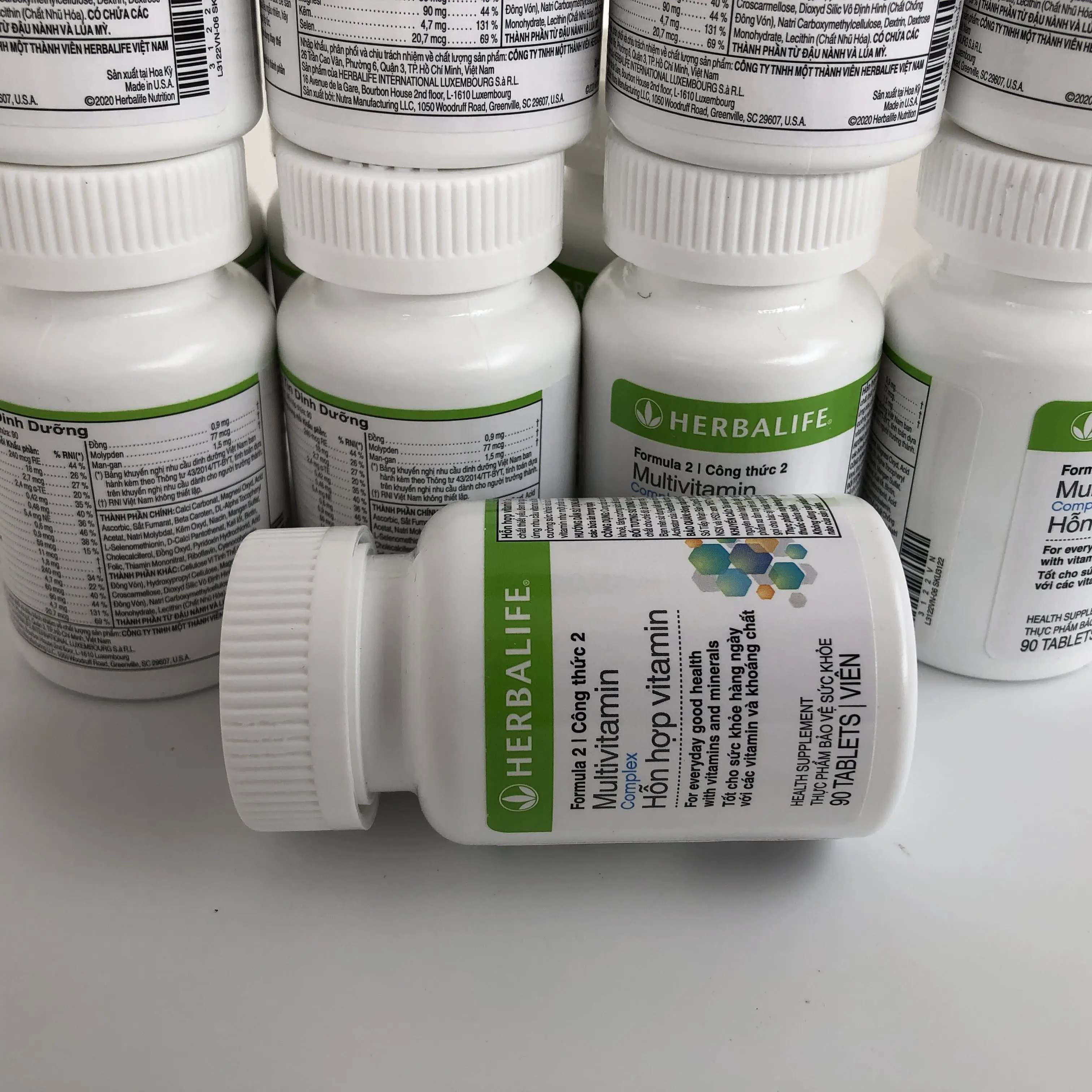 Vietnam Version Formula 2 Multivitamin Complex: 90 Tablets Made in USA SuPess Wholesaler Nutrition Healthcare Supplement