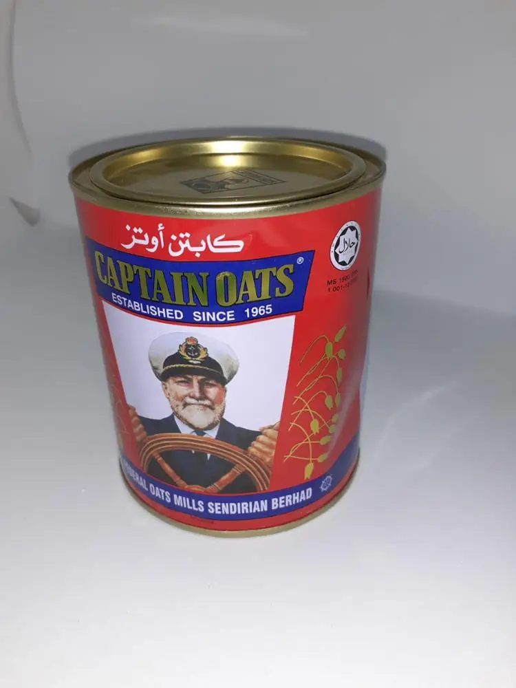 
Captain Oats 500g tin Malaysian Origin 