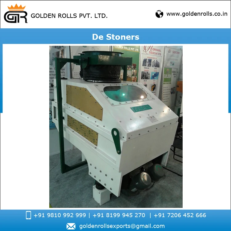 
Attractive Price New Type Paddy Separator Screen Stoners Destoner Machine Seed Stone Removing 