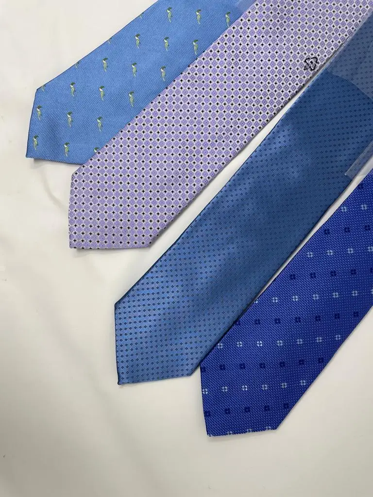 Fashion silk ties - Made in Italy -  100% Pure Silk - Patterned ties  Square pockets - Bow ties - Luxury fabrics